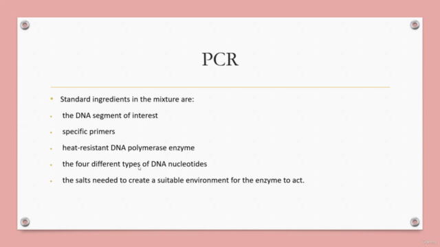 Detailed polymerase chain reaction concepts – Screenshot 1