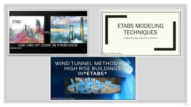 Different Subjects&Secrets In Structural Design ( ETABS ) – Screenshot 1