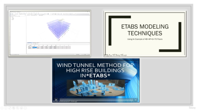 Different Subjects&Secrets In Structural Design ( ETABS ) – Screenshot 4