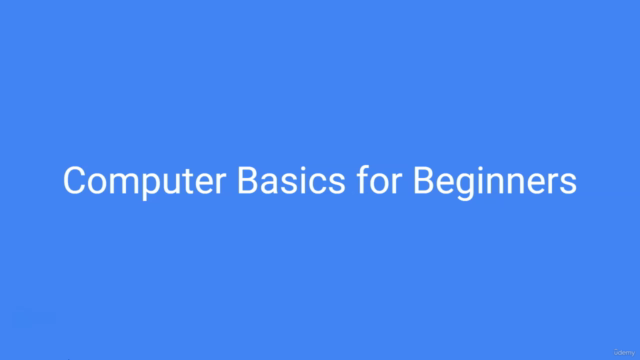 Computer Basics for Beginners: The Basic Computer Course – Screenshot 1
