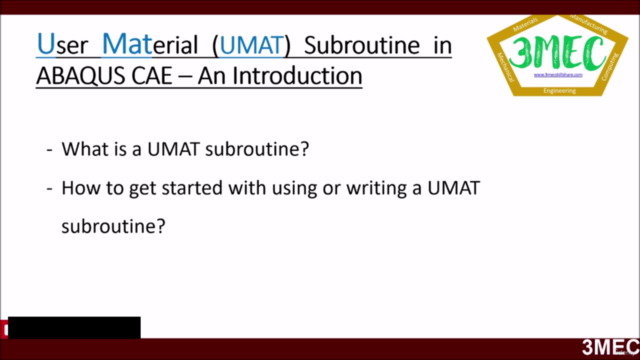 Introduction to User Material Subroutine UMAT in ABAQUS – Screenshot 2