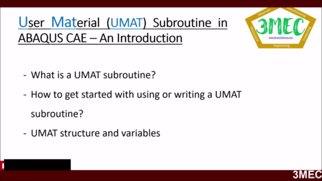 Introduction to User Material Subroutine UMAT in ABAQUS – Screenshot 4
