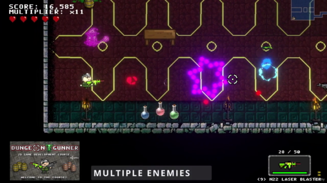 Unity 2D Dungeon Gunner Roguelike Development Course – Screenshot 3