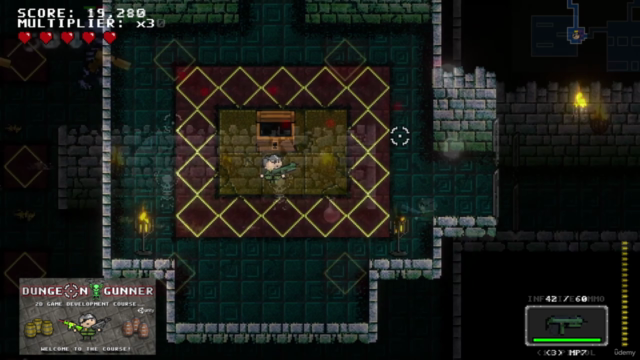 Unity 2D Dungeon Gunner Roguelike Development Course – Screenshot 4