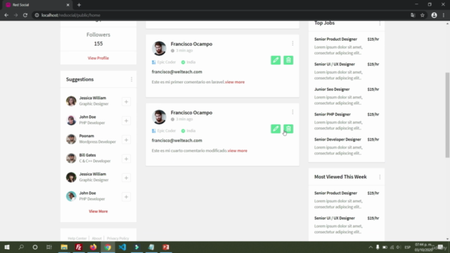 Curso de Laravel: Crea Aplicaciones Web de Alta Calidad – Screenshot 1