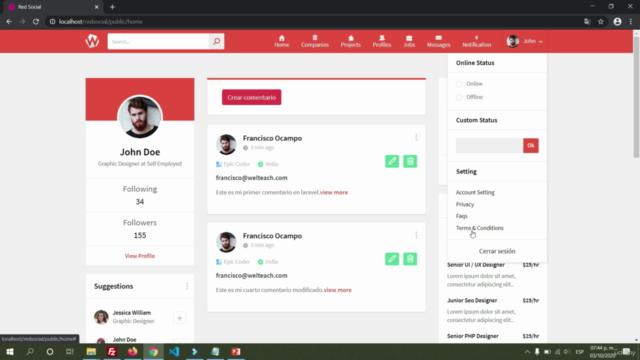 Curso de Laravel: Crea Aplicaciones Web de Alta Calidad – Screenshot 2