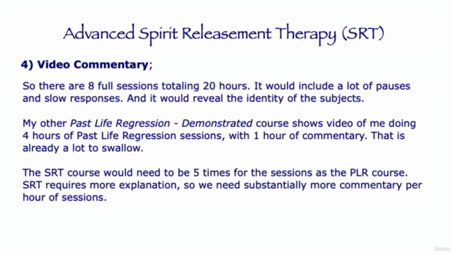 Spirit Releasement Therapy - Advanced Demonstrated – Screenshot 3