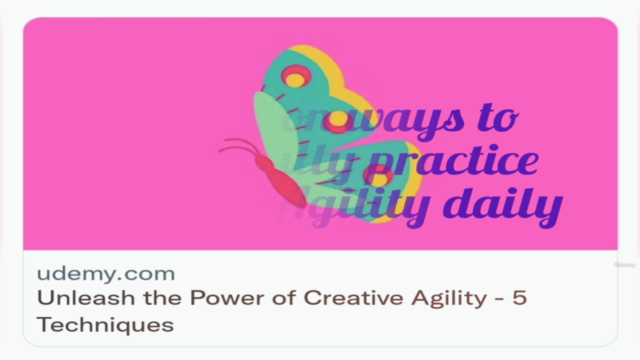 Unleash the Power of Creative Agility - 5 Techniques – Screenshot 1
