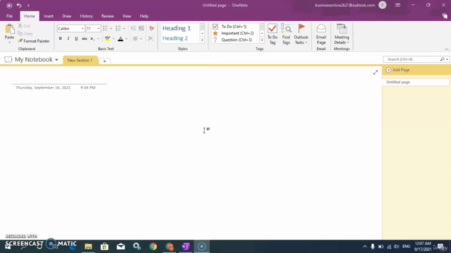 Microsoft OneNote Training | Master the Microsoft OneNote - Screenshot_01
