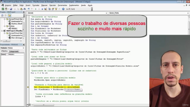 Domine o VBA no Excel - Curso completo + Projetos (2023) – Screenshot 2