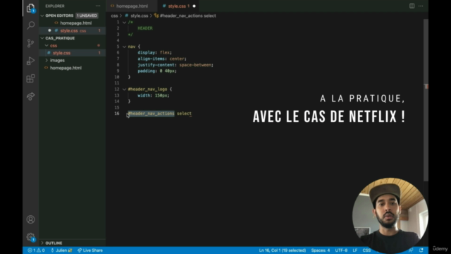 HTML5 et CSS3 : Cours Complet & Mise en Pratique ! - Screenshot_01