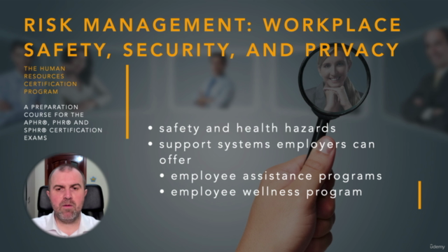 Workplace Safety, Security, and Privacy (HRCI-PHR/SPHR) – Screenshot 3