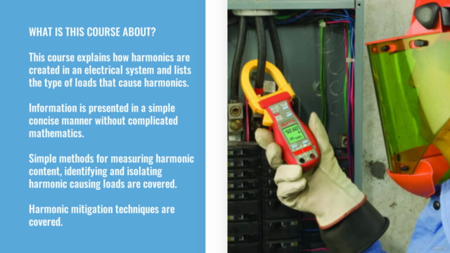 Harmonics in Electrical Systems Online Course – Screenshot 1