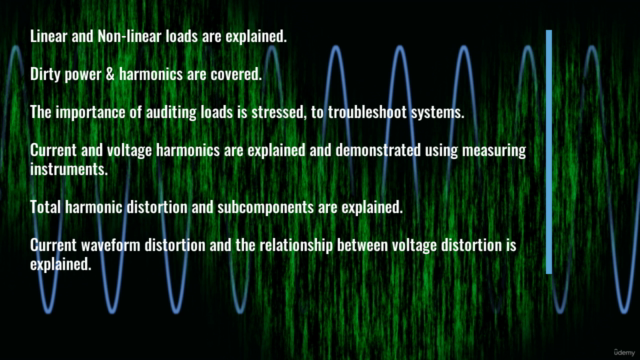 Harmonics in Electrical Systems Online Course – Screenshot 3