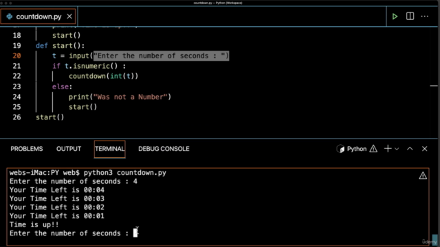 Python for Beginners Start to Code with Python write code - Screenshot_01