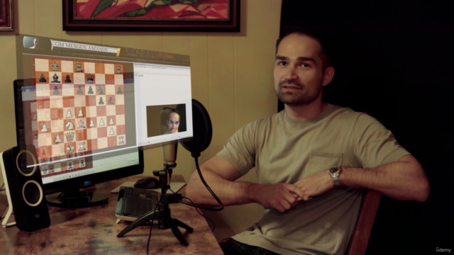 Advanced Chess Lessons With Grandmaster Mesgen Amanov Part 2 – Screenshot 3