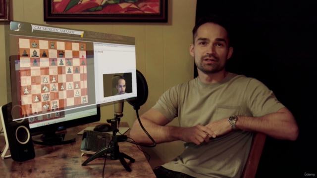 Advanced Chess Lessons With Grandmaster Mesgen Amanov Part 2 – Screenshot 4