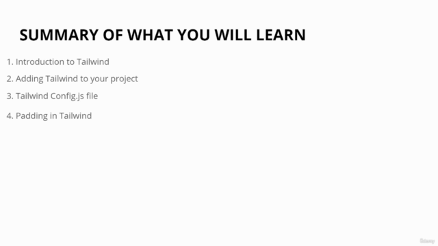Tailwind CSS : Build and Deploy Responsive Websites – Screenshot 3