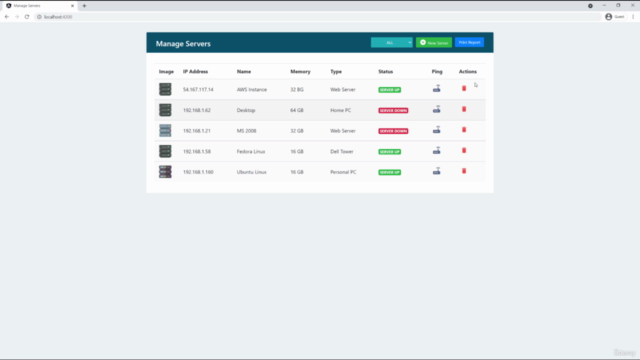 Spring Boot API with Angular and RxJs State Management – Screenshot 4