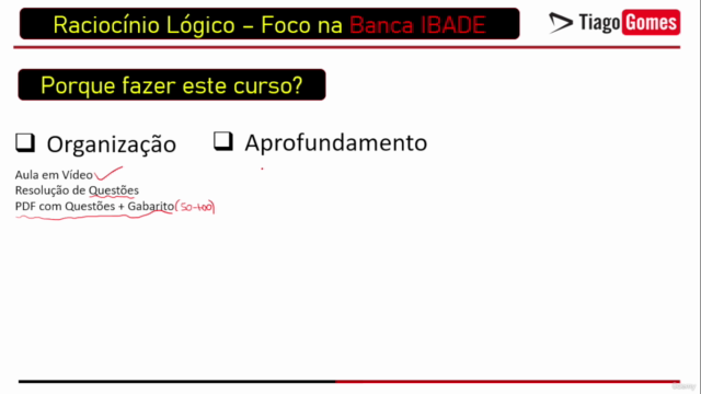 Raciocínio Lógico para Concursos Banca IBADE – Screenshot 2