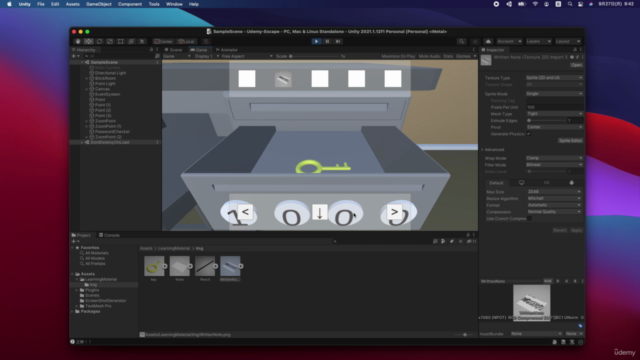 【初心者向け】Unityで3D脱出ゲームを作る方法 - Screenshot_02