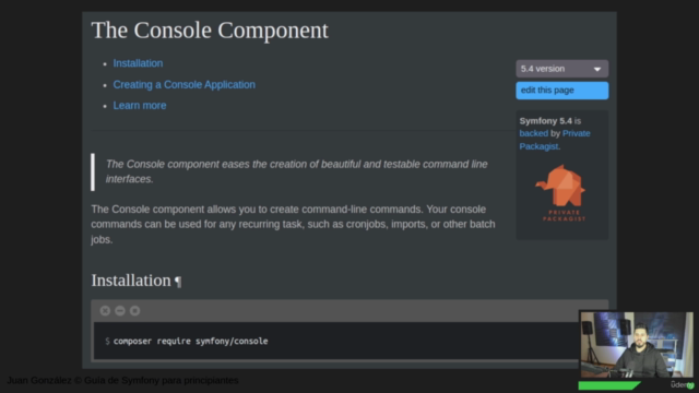 Guía de Symfony para principiantes – Screenshot 4