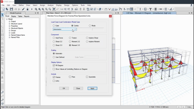 Etabs y Safe. Diseño completo estructural, planos y memoria. – Screenshot 3