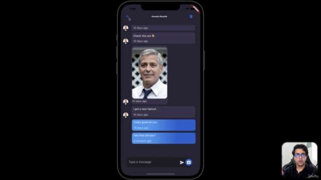 Flutter & Firebase Chat App: Master Flutter and Firebase – Screenshot 1