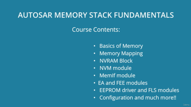 AUTOSAR Memory Stack Fundamentals – Screenshot 4