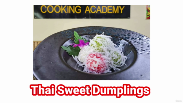 Thai Desserts Cooking Course 1 – Screenshot 1