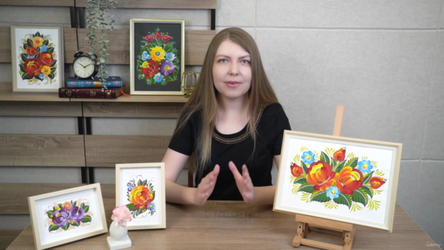 Tempera Painting - Paint Flowers for Beginners – Screenshot 1
