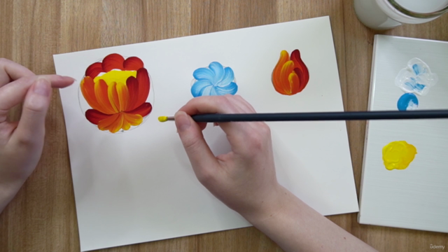 Tempera Painting - Paint Flowers for Beginners – Screenshot 3