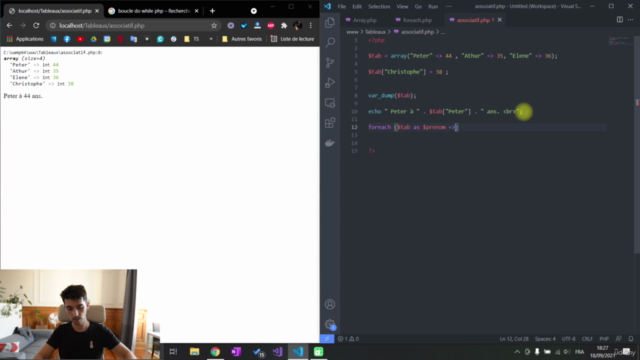 PHP Intitiation - Les bases - de 0 à initié ! 2021 – Screenshot 2