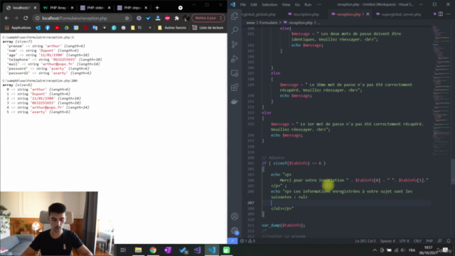 PHP Intitiation - Les bases - de 0 à initié ! 2021 – Screenshot 4