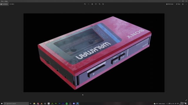 Create a 3D Asset in Blender and Substance Painter – Screenshot 2