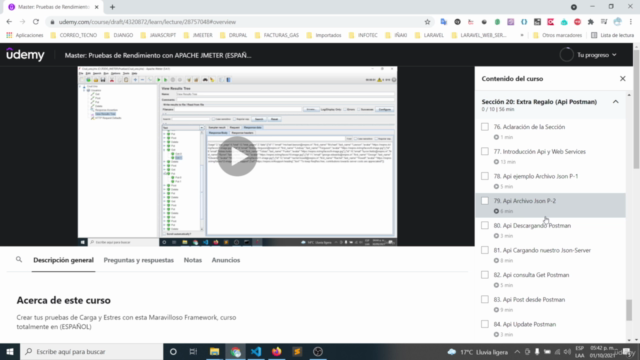 Master: Pruebas de Rendimiento con APACHE JMETER (ESPAÑOL) – Screenshot 3