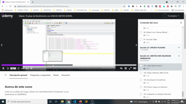 Master: Pruebas de Rendimiento con APACHE JMETER (ESPAÑOL) – Screenshot 4