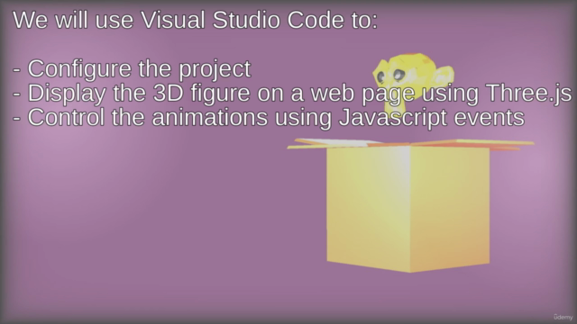Creating a webpage using Blender and Three.js – Screenshot 4