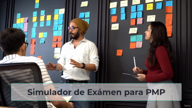 Simulador de Examen PMP basado en PMBOK 7 & PMBOK 6 – Screenshot 1