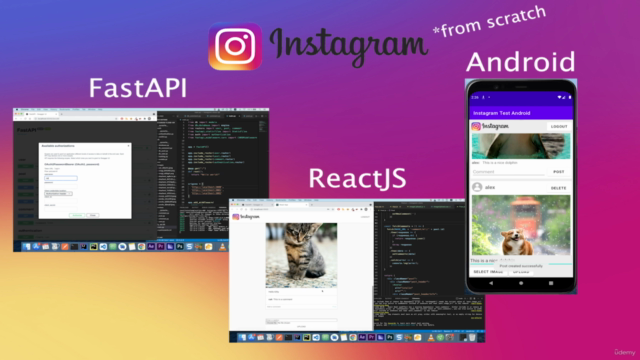 Instagram clone with FastAPI, ReactJS and Android – Screenshot 4