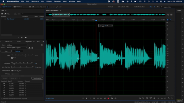 Adobe Audition Masterclass - Enhance Your Dialogue Audio – Screenshot 3