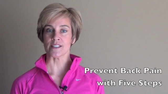 Prevent Back Pain with Five Steps – Screenshot 2