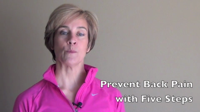 Prevent Back Pain with Five Steps – Screenshot 3