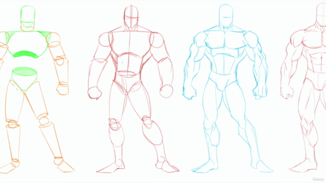 Simplified Superhero Anatomy: The Fundamentals (Male) – Screenshot 4