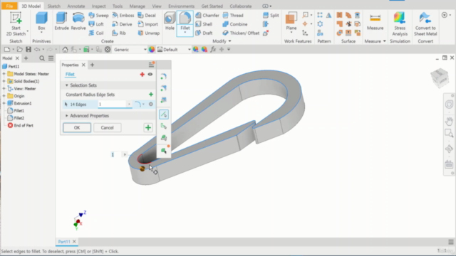 INVENTOR Schritt für Schritt | CAD & FEM für Anfänger – Screenshot 1