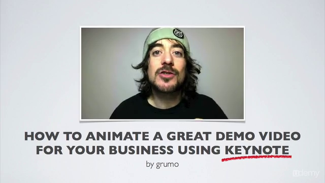 How to create a marketing videos in Keynote – Screenshot 1