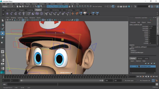 The Complete 2024 Guide to 3D Facial Rigging in Maya – Screenshot 3