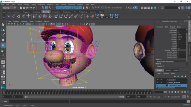 The Complete 2024 Guide to 3D Facial Rigging in Maya – Screenshot 4