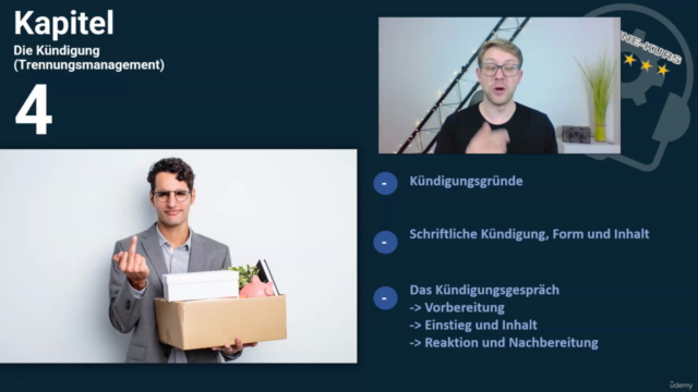 Führungskräfte Basics: Einstellung, Begleitung, Kündigung – Screenshot 3