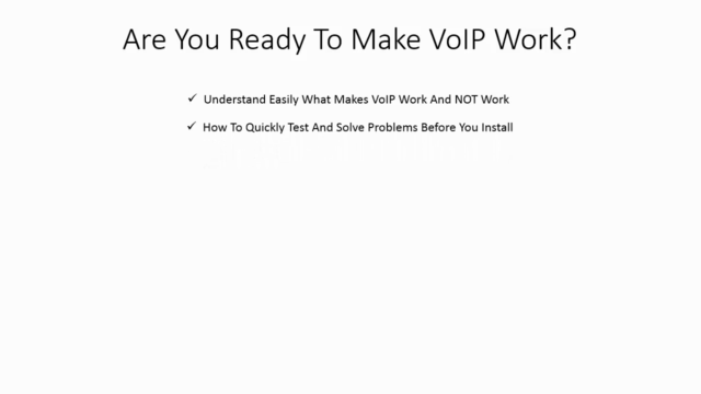 Perfect VoIP: Sell, Install, and Maintain with Confidence! – Screenshot 1